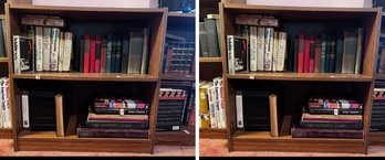 2 Tier Composite Wood Book Shelves- Pair