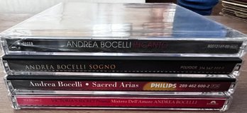 Andrea Boccelli Assorted CD Lot - 4 Piece Lot