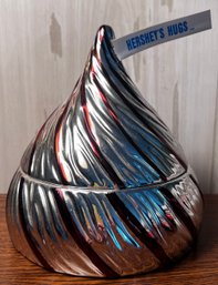 Large Hershey Kiss Candy Dish/ Cookie Jar