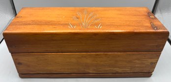 Handcrafted Wooden Storage Box