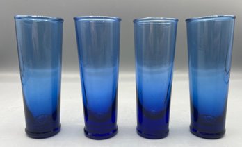 Blue Double-Shot Glass Set - 4 Total