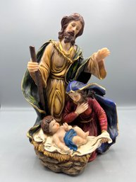 Hand Painted Religious Resin Figurine