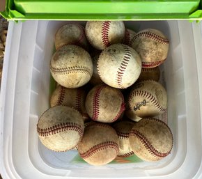 Assorted Used Baseballs