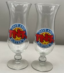 Dave & Busters TNT Cocktail Glass Set - 2 Total