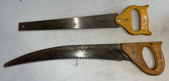 Pair Of Hand Saws