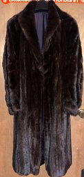 Womens Mink Fur Coat