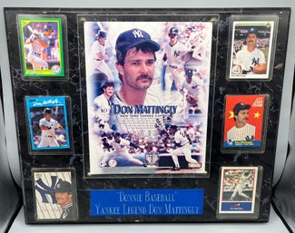 Donnie Baseball - NY Yankee Legend Don Mattingly Wall Plaque