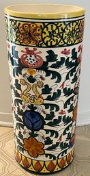 Hand Painted Ceramic Umbrella Stand