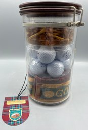 Ascot & Taylor Golfers Exclusive Humidor Jar - NEW