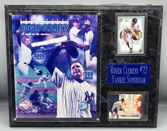 Roger Clemens #22 Limited Edition Wall Plaque