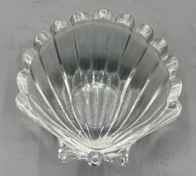 Marquis By Waterford Crystal Shell Shaped Trinket Bowl