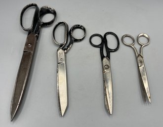 Assorted Lot Of Scissors - 4 Total