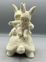 Department 56 1995 Porcelain Snow Baby Figurine