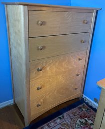 Les Industries Inc. Solid Wood 5-drawer Chest