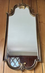Gold-tone Framed Wall Mirror