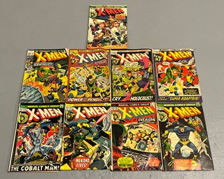 Marvel X-men Comic Books - 9 Total