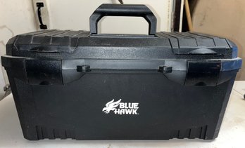 Blue Hawk Plastic Tool Storage Box