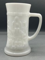 Federal Co. Milk Glass Beer Stein