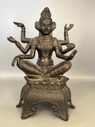 Decorative Chinese Goddess Metal Figurine