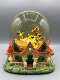Disney Music Box Resin Snow-globe - When You Wish Upon A Star Melody