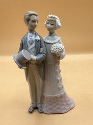 LLADRO Bride & Groom Porcelain Figurine #4808 C27S