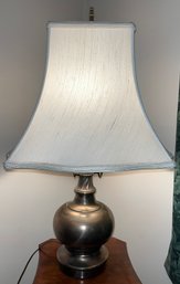 Decorative Brass-tone Metal Table Lamp