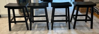 Winners Only Inc Solid Wood Stools - 4 Total