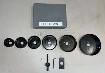 Hole Saw Set With Plastic Case