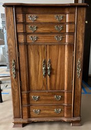 Rosalco Commodore Collection Solid Wood 5-drawer Jewelry Armoire