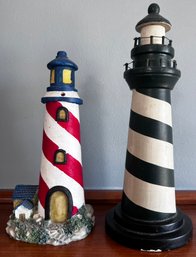 Lighthouse Figurines- Ceramic & Resin