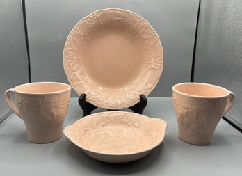 Nikko Ceramic Woodbury Pattern Tableware Set - 11 Pieces Total