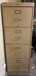 Shaw-walker Metal 4-drawer File Cabinet