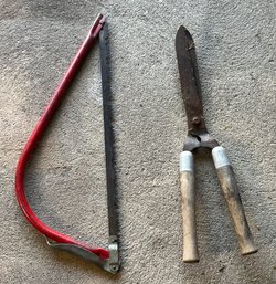 Bow Saw & Trimmer - 2 Pieces Total