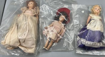 Vintage Vinyl Dolls - 3 Total - NEW