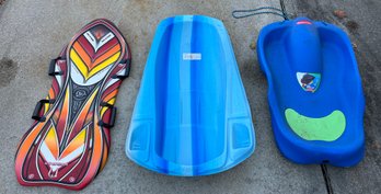 Assorted Sleds - 3 Total