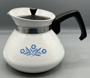 Corningware 6-cup Blue Cornflower Teapot