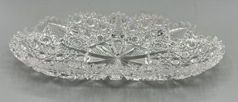 Decorative Cut Crystal Bowl