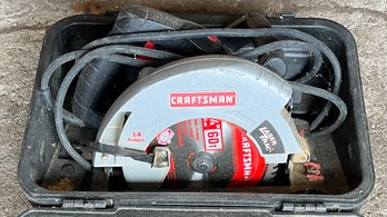 Craftsman Cord 7 1/4 INCH Circular Saw With Case - Model 10860