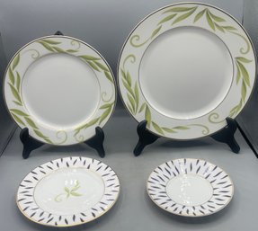Bernardaud Porcelain Frivole Pattern Tableware Set Made In France - 47 Pieces Total