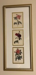 Decorative Floral Pattern Framed Print