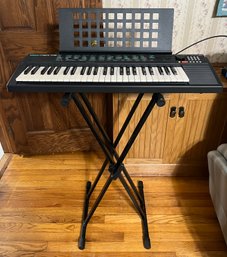 Yamaha Portatone PSR-75 Electric Keyboard With Stand & Box Included