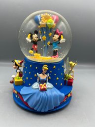 Disney Limited Edition Musical Water Globe - When You Wish Upon A Star Melody - Box Included