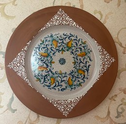 Val Demone Handcrafted Pottery Wall Decor - Made In Italy