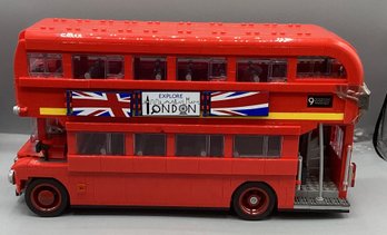 London Tour Bus By Lego