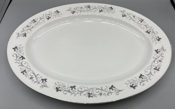 Moon Mist Fine China Serving Platter - Made In Japan