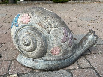 Outdoor Terracotta Snail Statue