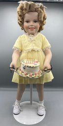 Danbury Mint Limited Edition Shirley Temple Porcelain Doll - Birthday Magic
