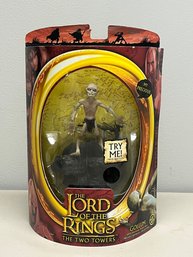 2003 New Line Productions - Lord Of The Rings - Gollum Action Figure Toy - Box Included