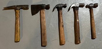 Assorted Hammers - 5 Total