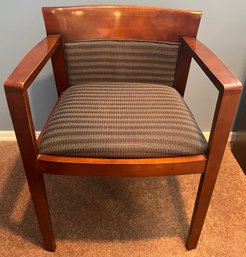 Berhardt Furniture Co Solid Wood Cushioned Arm Chair